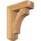 Ekena Millwork Westlake Craftsman Rough Sawn Bracket w/ Offset Brace, Western Red Cedar, 6"W x 18"D x 22"H BKT0604X18X22WTL04RWR - alternate 1